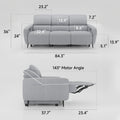 Aliving Three-Seater Power Zero Wall Recliner Sofa