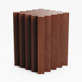 Miya Japandi Geometric Side Table